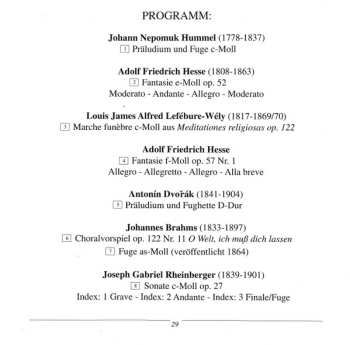 CD Michael Pohl: Die Mehmel-Orgel In Der Marienkirche Zu Greifswald
