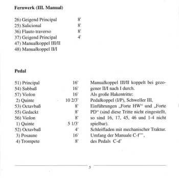 CD Michael Pohl: Die Mehmel-Orgel In Der Marienkirche Zu Greifswald