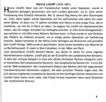 CD Michael Ponti: Ignaz Moscheles - Ferdinand Hiller - Henry Litolff