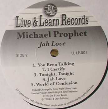 LP Michael Prophet: Jah Love