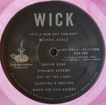 LP Michael Rault: It's A New Day Tonight CLR | LTD