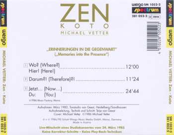 CD Michael Vetter: Zen - Koto