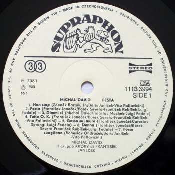 LP Michal David: Festa
