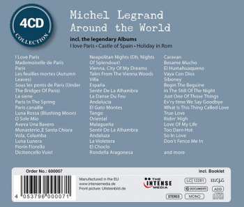 4CD Michel Legrand: Around The World