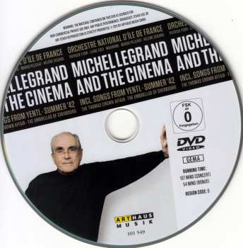 DVD Michel Legrand: Michel Legrand and the cinema