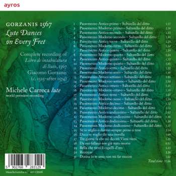 CD Michele Carreca: Gorazanis 1567: Lute Dances On Every Fret DIGI