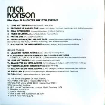 4CD/Box Set Mick Ronson: Only After Dark The Complete MainMan Recordings