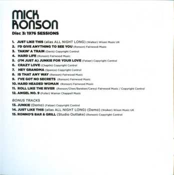 4CD/Box Set Mick Ronson: Only After Dark The Complete MainMan Recordings