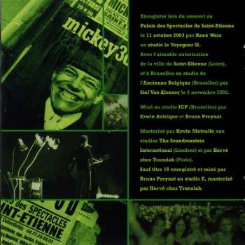 CD Mickey 3D: Live À Saint-Étienne