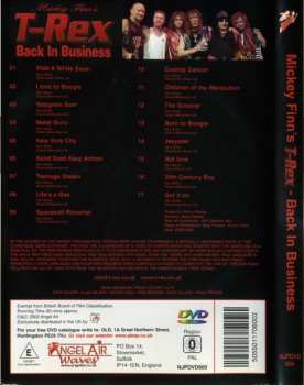 DVD Mickey Finn's T-Rex: Back In Business