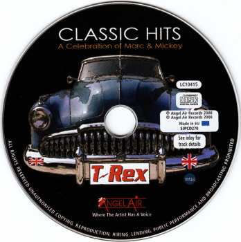 CD Mickey Finn's T-Rex: A Celebration Of Marc & Mickey
