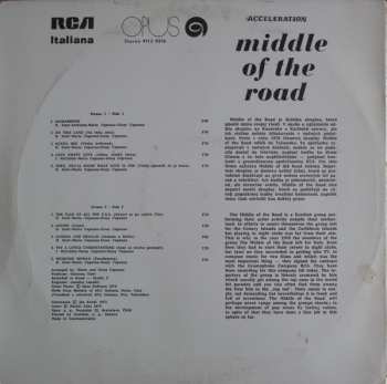LP Middle Of The Road: Acceleration