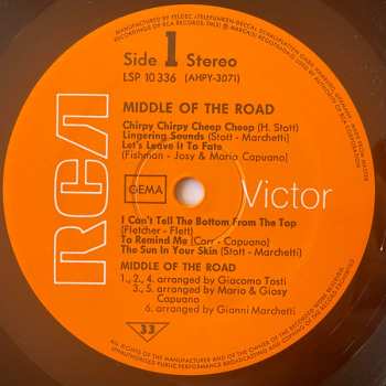 LP Middle Of The Road: Middle Of The Road