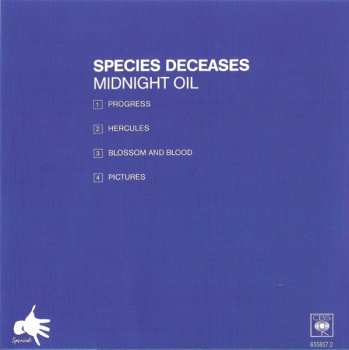 CD Midnight Oil: Species Deceases