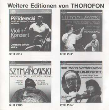 CD Mieczysław Karłowicz: Symphonische Werke