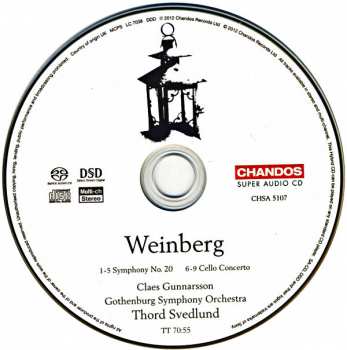 SACD Göteborgs Symfoniker: Cello Concerto - Symphony No. 20