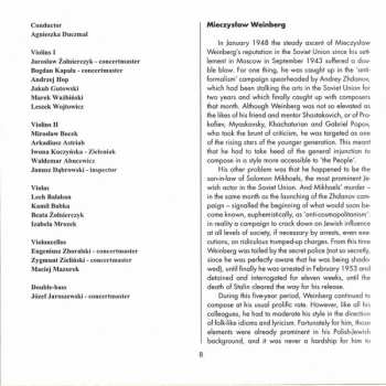 CD Mieczysław Weinberg: Violin Concerto Op. 42 ∙ Symphony No. 10 ∙ Rhapsody On Moldavian Themes