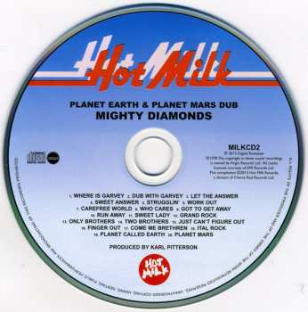 CD The Mighty Diamonds: Planet Earth & Planet Mars Dub