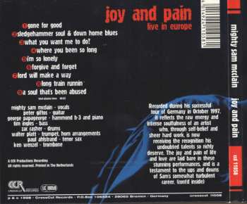 CD Mighty Sam McClain: Joy And Pain