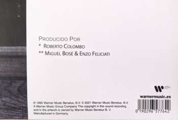 LP/CD Miguel Bosé: Los Chicos No Lloran