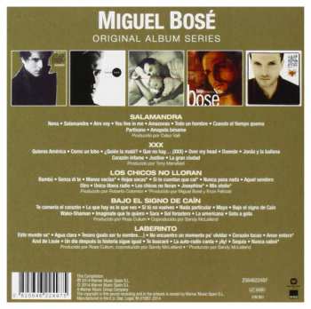 5CD Miguel Bosé: Original Album Series