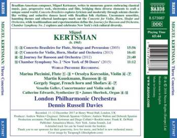 CD Dennis Russell Davies: Three Concertos