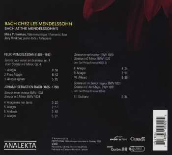 CD Jory Vinikour: Bach Chez Les Mendelssohn