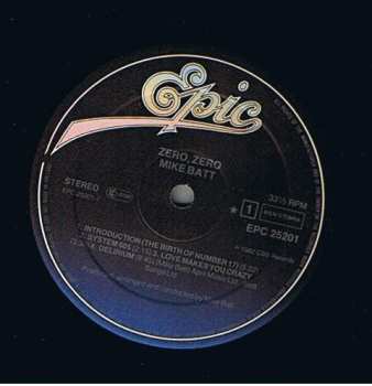 LP Mike Batt: Zero Zero