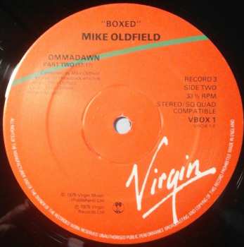 4LP/Box Set Mike Oldfield: Boxed