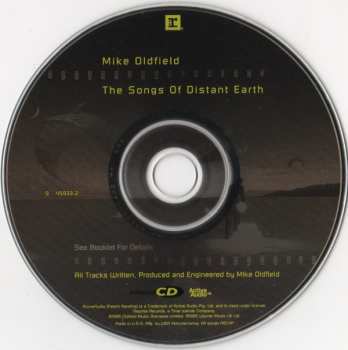 CD Mike Oldfield: The Songs Of Distant Earth