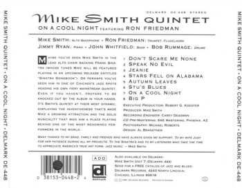 CD Mike Smith Quintet: On A Cool Night