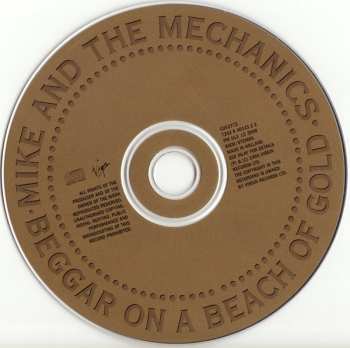 CD Mike & The Mechanics: Beggar On A Beach Of Gold