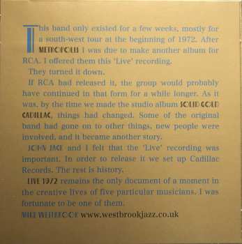 CD Mike Westbrook: Live 1972