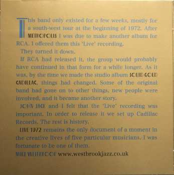 CD Mike Westbrook: Live 1972