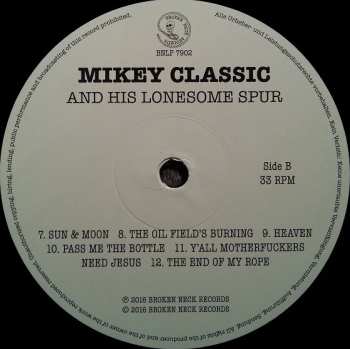 LP Mikey Classic And His Lonesome Spur: Mikey Classic And His Lonesome Spur