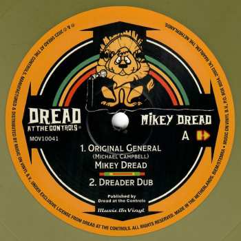 EP Mikey Dread: Original General / Queen Of Harlesden LTD | NUM | CLR