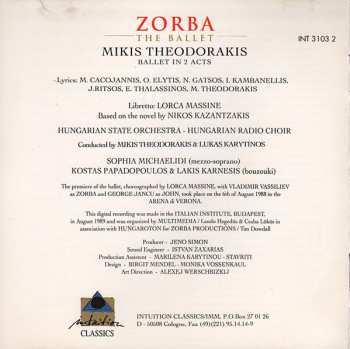 CD Mikis Theodorakis: Zorba: The Ballet (Original Orchestra Version)