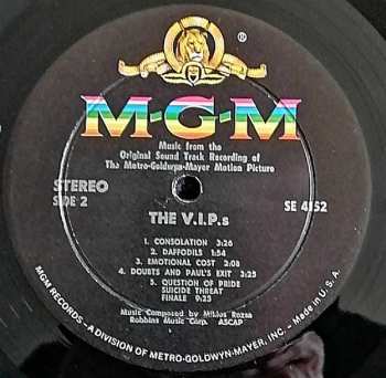 LP Miklós Rózsa: The V.I.P.s (The Original Score From The Motion Picture)