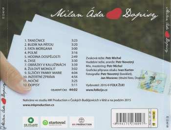 CD Milan Áda: Dopisy