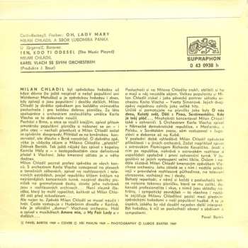 SP Milan Chladil: Oh, Lady Mary / Ten, Kdo Ti Odešel