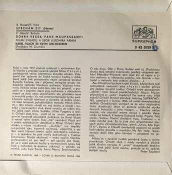 SP Milan Chladil: Spěchám Žít / Dobrý Večer, Pane Maupassant!