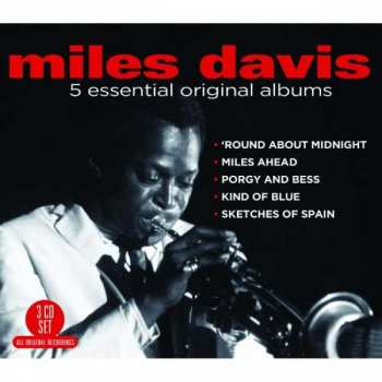 3CD Miles Davis: 5 Essential Original Albums