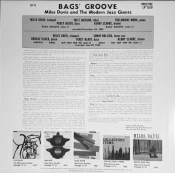 LP Miles Davis: Bags Groove LTD