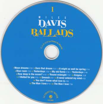 4CD Miles Davis: Ballads