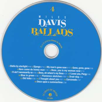 4CD Miles Davis: Ballads