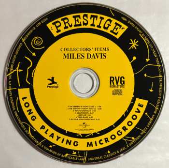 CD Miles Davis: Collectors' Items