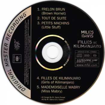 SACD Miles Davis: Filles De Kilimanjaro LTD | NUM