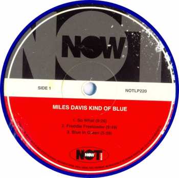 LP Miles Davis: Kind Of Blue CLR