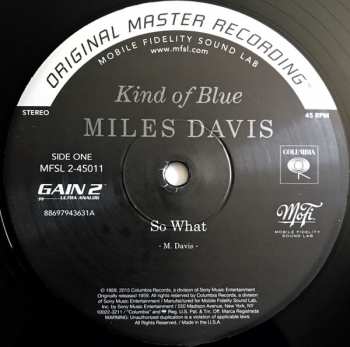 2LP/Box Set Miles Davis: Kind Of Blue LTD | NUM | DLX