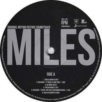 2LP Miles Davis: Miles Ahead (Original Motion Picture Soundtrack)